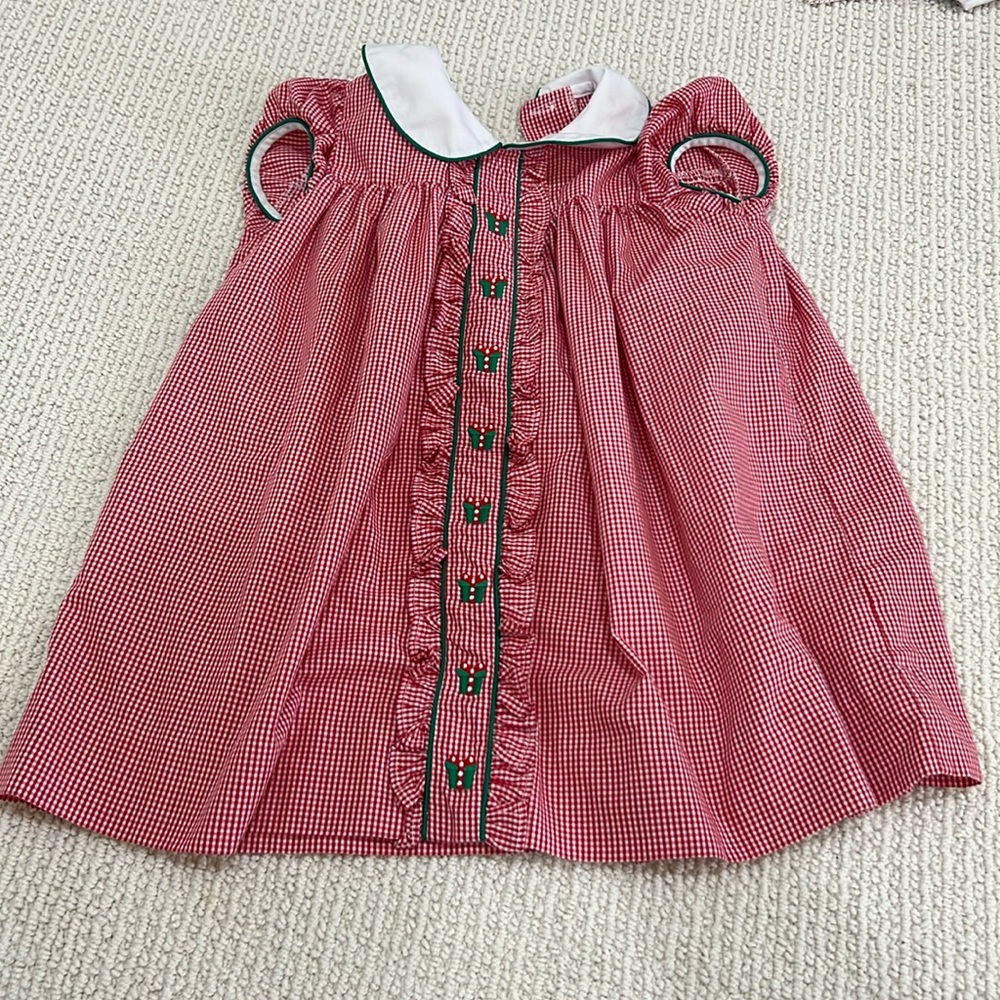 EUC Little English Christmas Dress